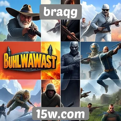 Comparativo de jogos populares no braqg